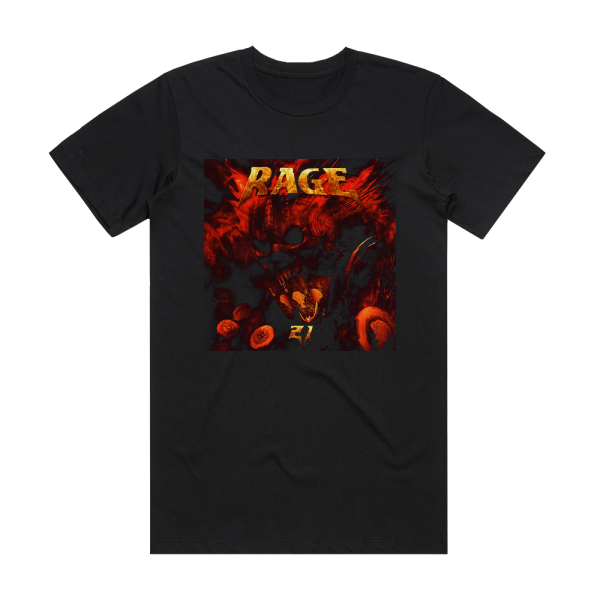 Rage 21 Album Cover T-Shirt Black