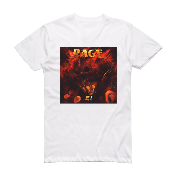 Rage 21 Album Cover T-Shirt White