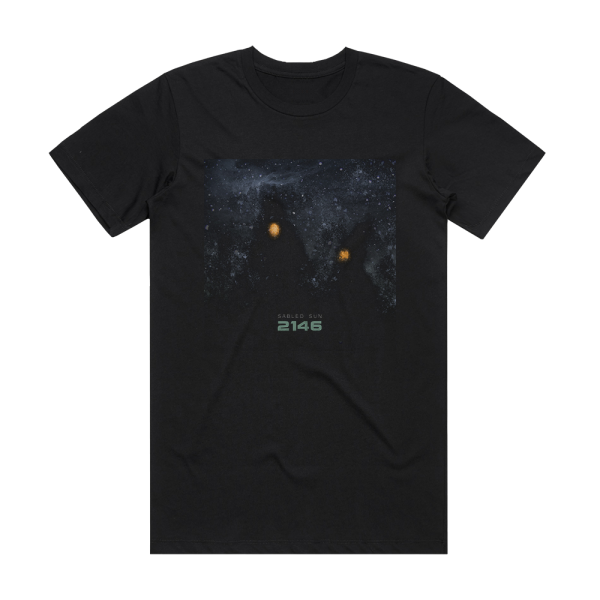 Sabled Sun 2146 Album Cover T-Shirt Black