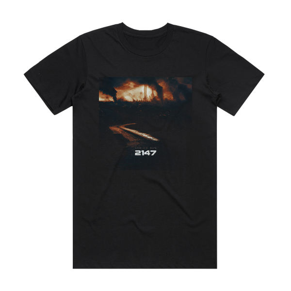 Sabled Sun 2147 Album Cover T-Shirt Black