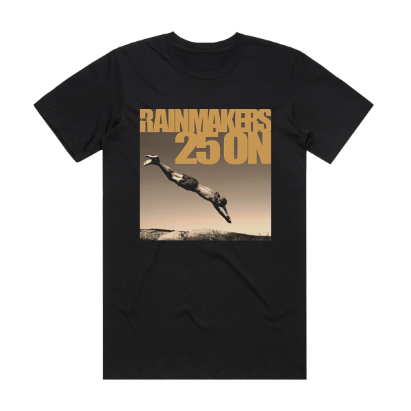 The Rainmakers 25 On Album Cover T-Shirt Black