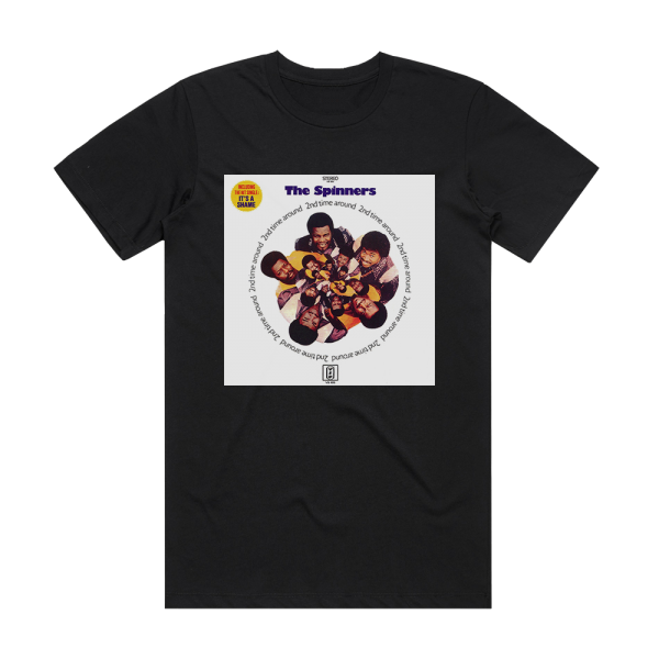 The Spinners 2Nd Time Around Album Cover T-Shirt Black