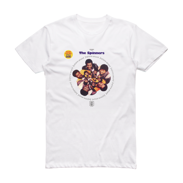 The Spinners 2Nd Time Around Album Cover T-Shirt White