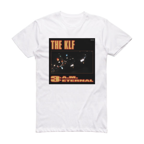 The KLF 3 Am Eternal 2 Album Cover T-Shirt White