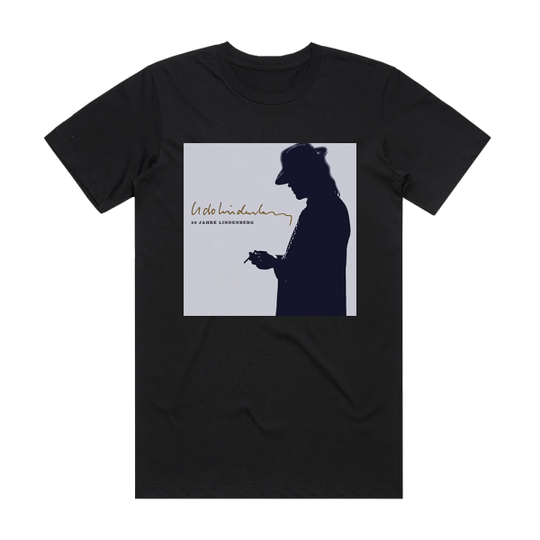 Udo Lindenberg 30 Jahre Lindenberg Album Cover T-Shirt Black