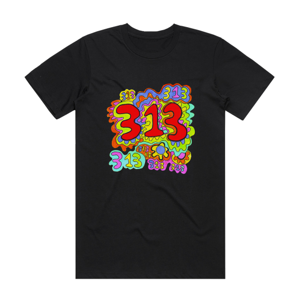 Phideaux 313 Album Cover T-Shirt Black