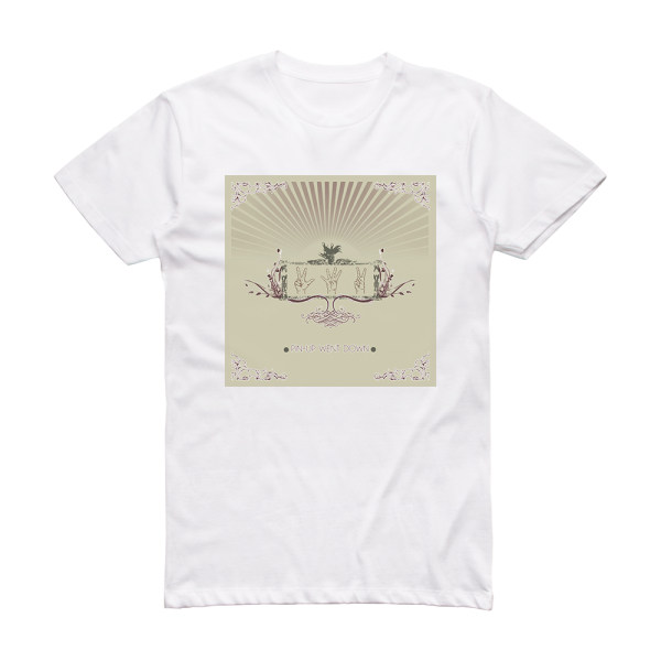 Pin-Up Went Down 342 Album Cover T-Shirt White