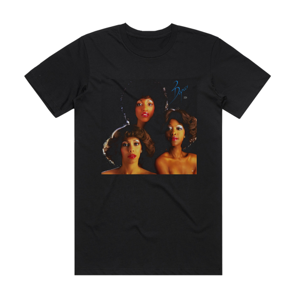 The Three Degrees 3D Album Cover T-Shirt Black