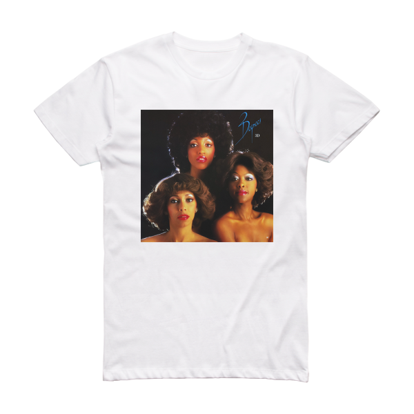 The Three Degrees 3D Album Cover T-Shirt White