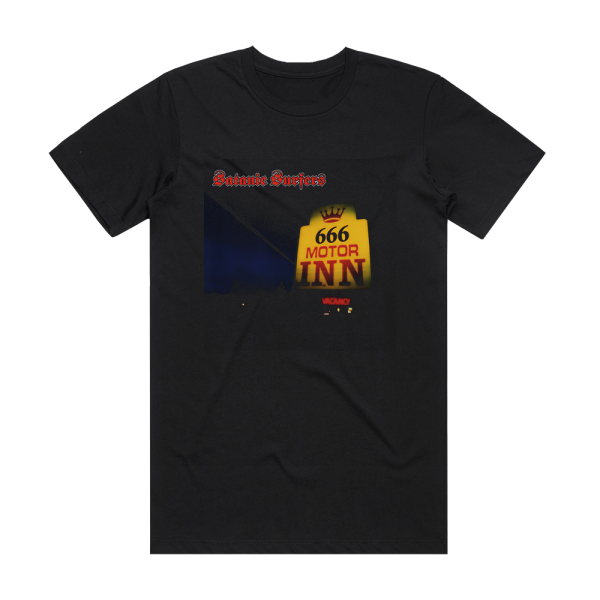 Satanic Surfers 666 Motor Inn Album Cover T-Shirt Black
