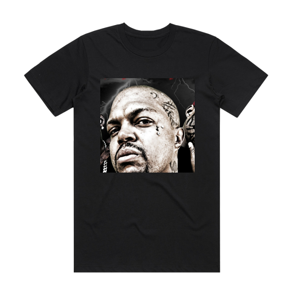 Da Mafia 6ix 6Ix Commandments Album Cover T-Shirt Black