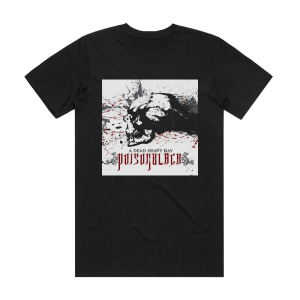 Poisonblack A Dead Heavy Day Album Cover T-Shirt Black