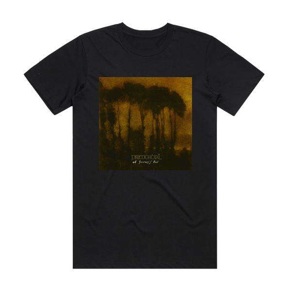 Primordial A Journeys End 1 Album Cover T-Shirt Black