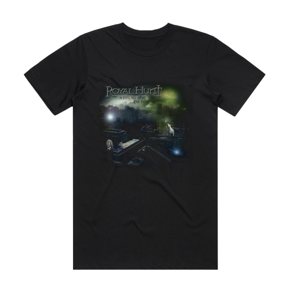 Royal Hunt A Life To Die For Album Cover T-Shirt Black
