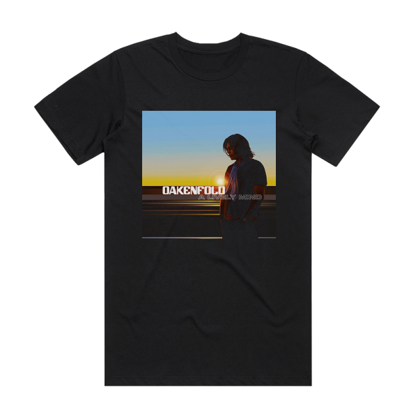 Paul Oakenfold A Lively Mind Album Cover T-Shirt Black