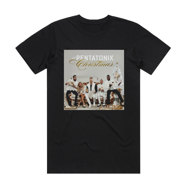 Pentatonix A Pentatonix Christmas Album Cover T-Shirt Black