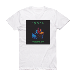 S P O C K A Piece Of The Action Album Cover T-Shirt White