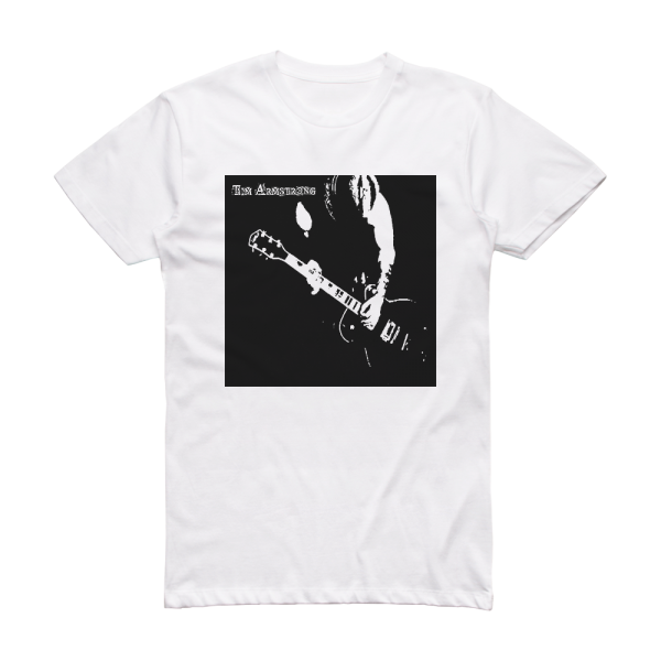 Tim Armstrong A Poets Life Album Cover T-Shirt White