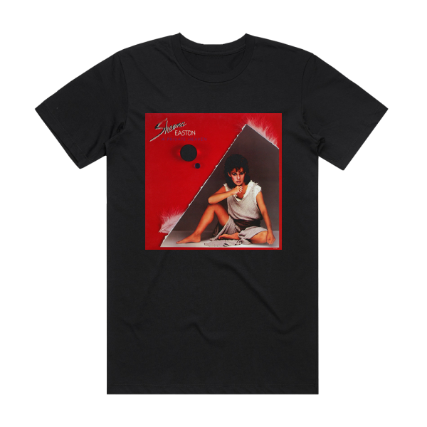 Sheena Easton A Private Heaven Album Cover T-Shirt Black