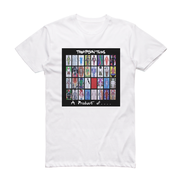 Thompson Twins A Product Of Participation 2 Album Cover T-Shirt White