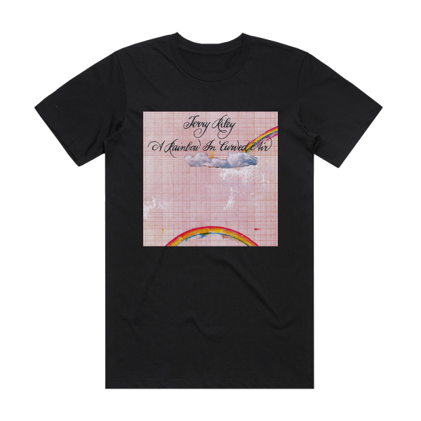 Terry Riley A Rainbow In Curved Air Album Cover T-Shirt Black