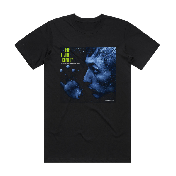 The Divine Comedy A Short Album About Love Album Cover T-Shirt Black