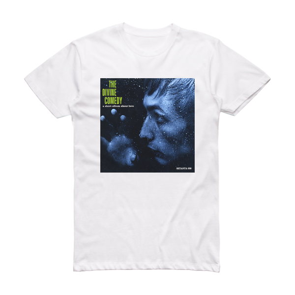 The Divine Comedy A Short Album About Love Album Cover T-Shirt White