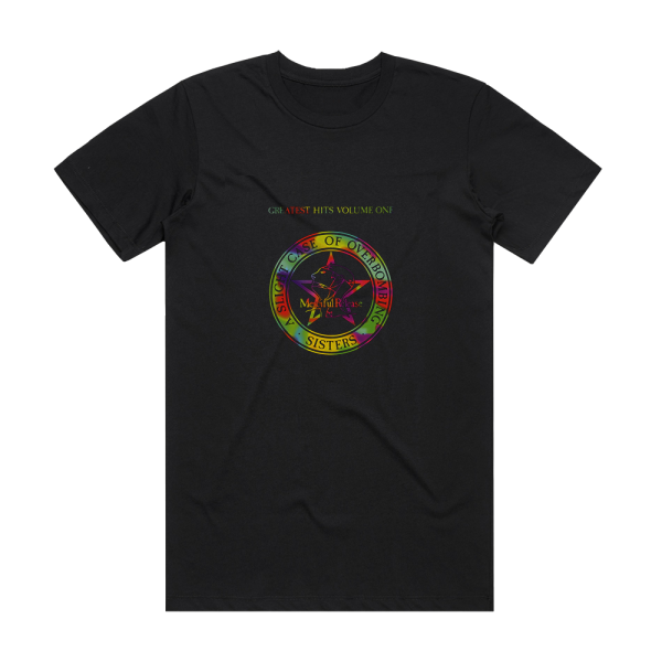 The Sisters of Mercy A Slight Case Of Overbombing Greatest Hits Volume One Album Cover T-Shirt Black