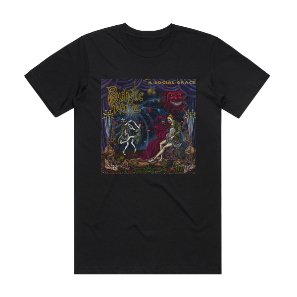 Psychotic Waltz A Social Grace 1 Album Cover T-Shirt Black