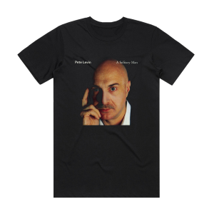 Pete Levin A Solitary Man Album Cover T-Shirt Black