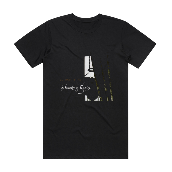 The Beauty of Gemina A Stranger To Tears Album Cover T-Shirt Black