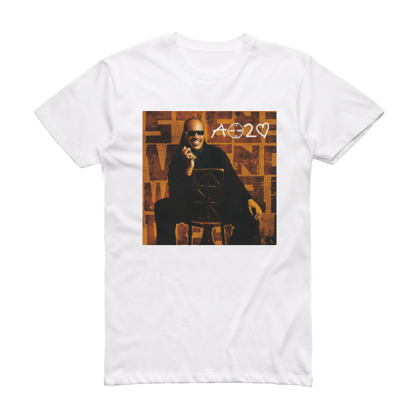 Stevie Wonder A Time To Love Album Cover T-Shirt White