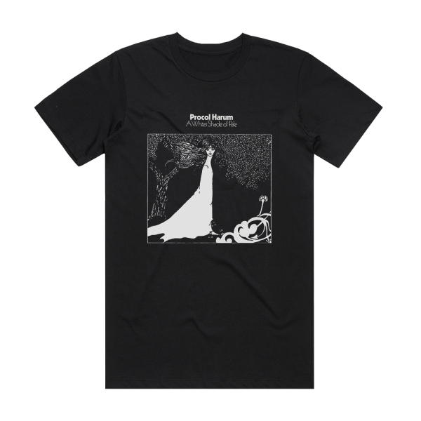 Procol Harum A Whiter Shade Of Pale 1 Album Cover T-Shirt Black