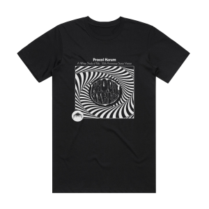 Procol Harum A Whiter Shade Of Pale 50Th Anniversary Ep Album Cover T-Shirt Black