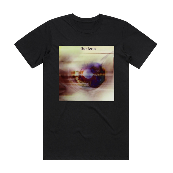 The Lens A Word In Your Eye Album Cover T-Shirt Black