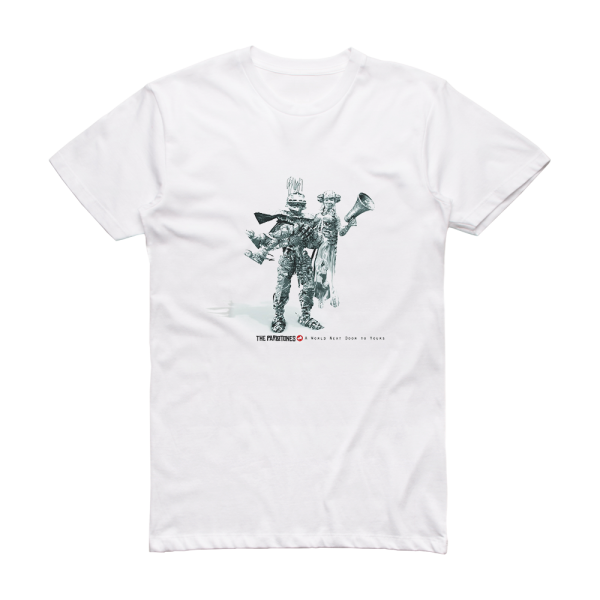 The Parlotones A World Next Door To Yours Album Cover T-Shirt White