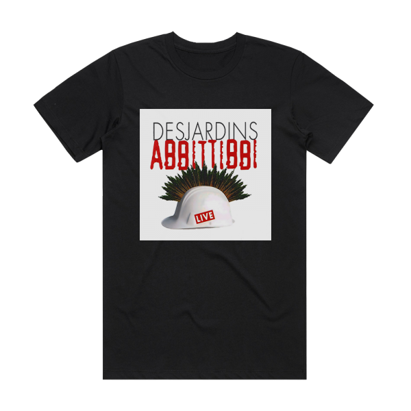 Richard Desjardins Abbittibbi  Live Album Cover T-Shirt Black