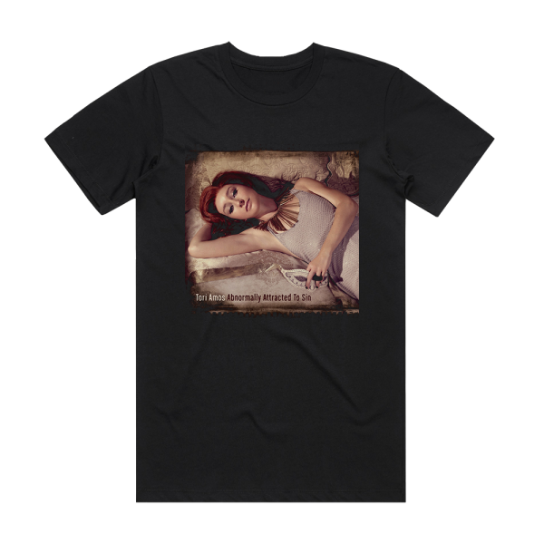 Tori Amos Abnormally Attracted To Sin Album Cover T-Shirt Black