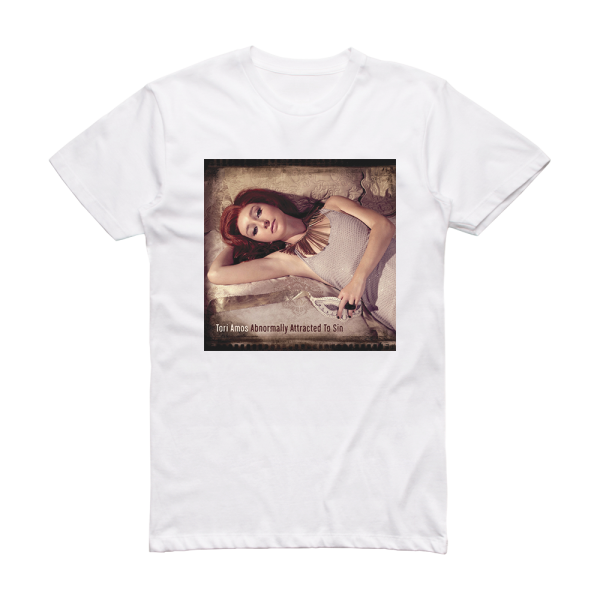 Tori Amos Abnormally Attracted To Sin Album Cover T-Shirt White