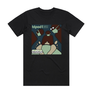 Tripod About An Hour Of Song In An Hour Album Cover T-Shirt Black