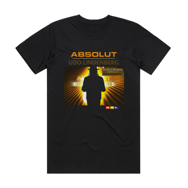 Udo Lindenberg Absolut Album Cover T-Shirt Black