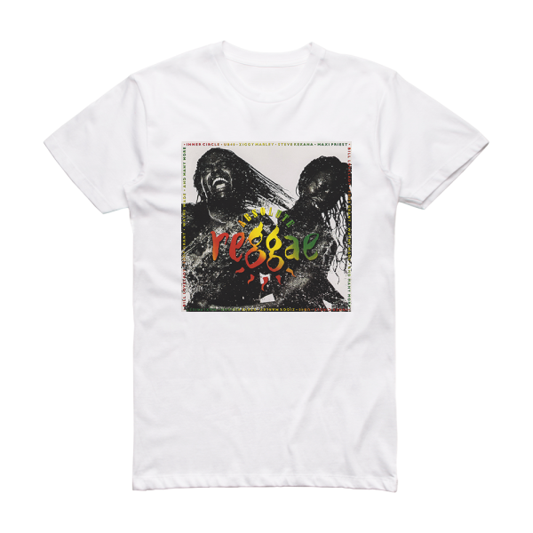 Various Artists Absolute Reggae Album Cover T-Shirt White
