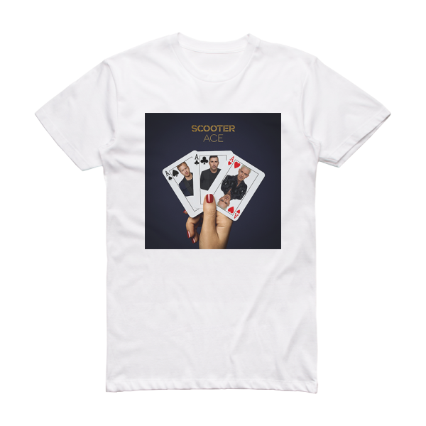 Scooter Ace Album Cover T-Shirt White