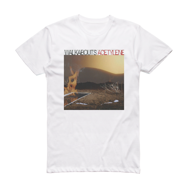 The Walkabouts Acetylene Album Cover T-Shirt White