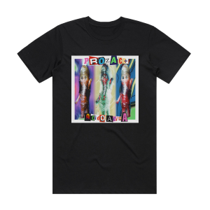 ProzacPlus Acido Acida Album Cover T-Shirt Black