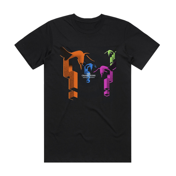 The Chameleons Acoustic Sessions Album Cover T-Shirt Black