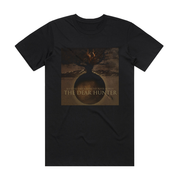 The Dear Hunter Act I The Lake South The River North Album Cover T-Shirt Black