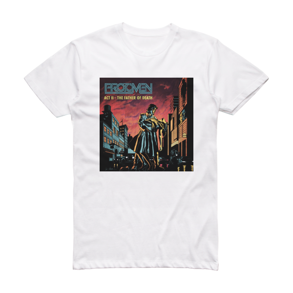 The Protomen Act Ii The Father Of Death Album Cover T-Shirt White