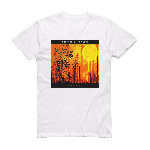 Theatre of Tragedy Addenda Album Cover T-Shirt White