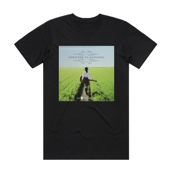 Princess Velasco Addicted To Acoustic Album Cover T-Shirt Black